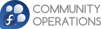 Fedora Community Operations (CommOps) logo