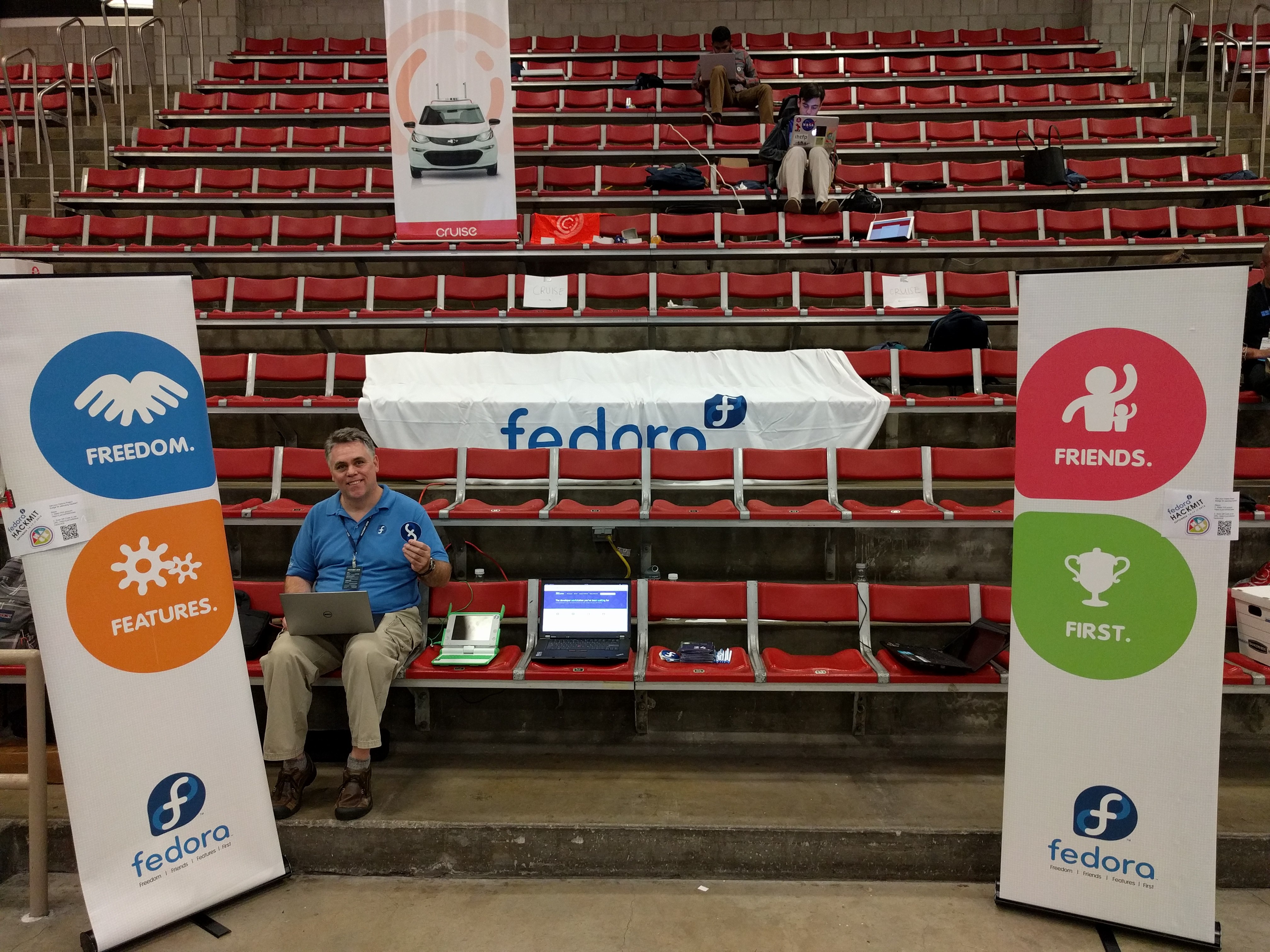 Fedora setup at HackMIT 2016