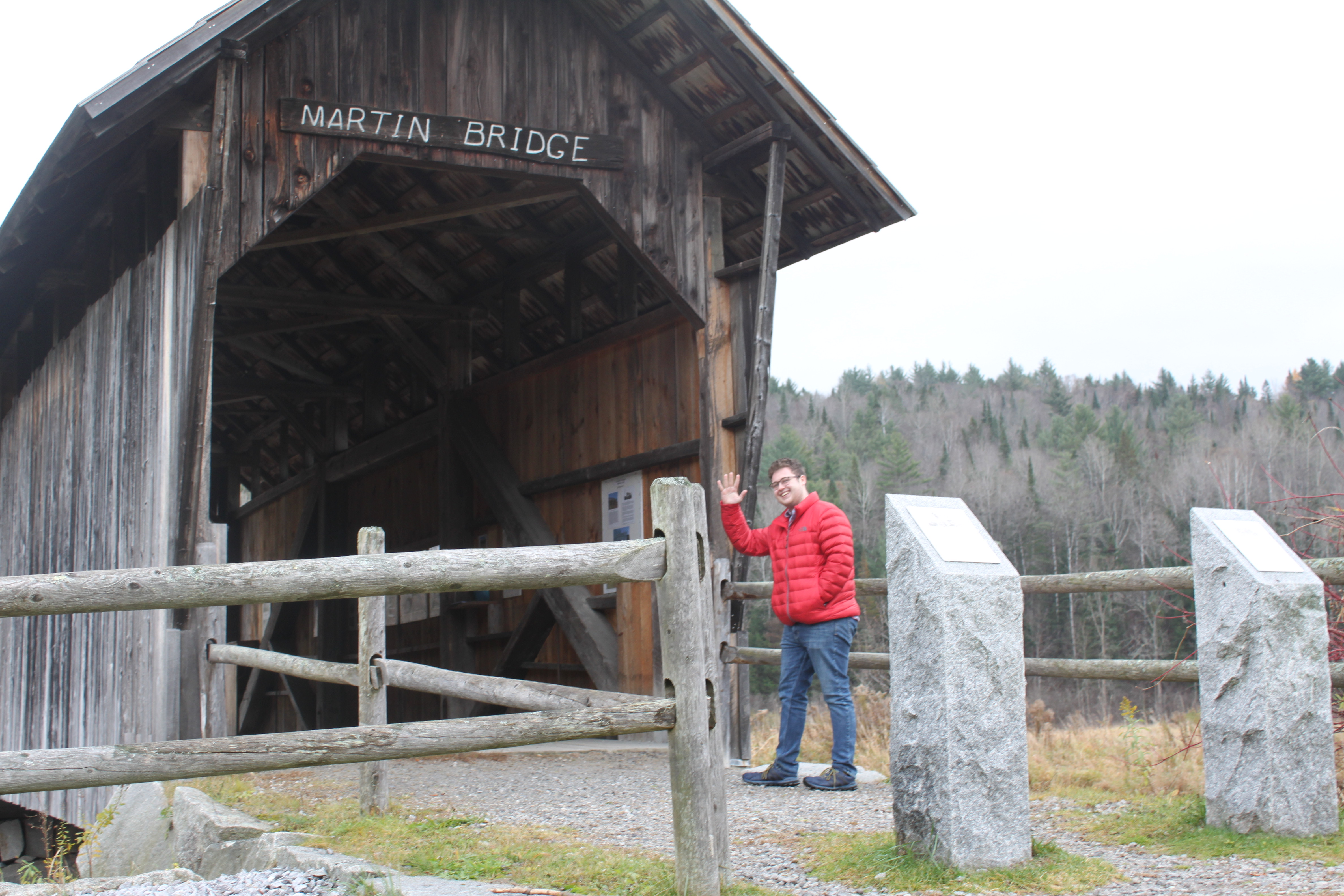 Martin Bridge may not be one of your top places to visit in Vermont, but if you keep going, you&rsquo;ll find a one-of-a-kind view