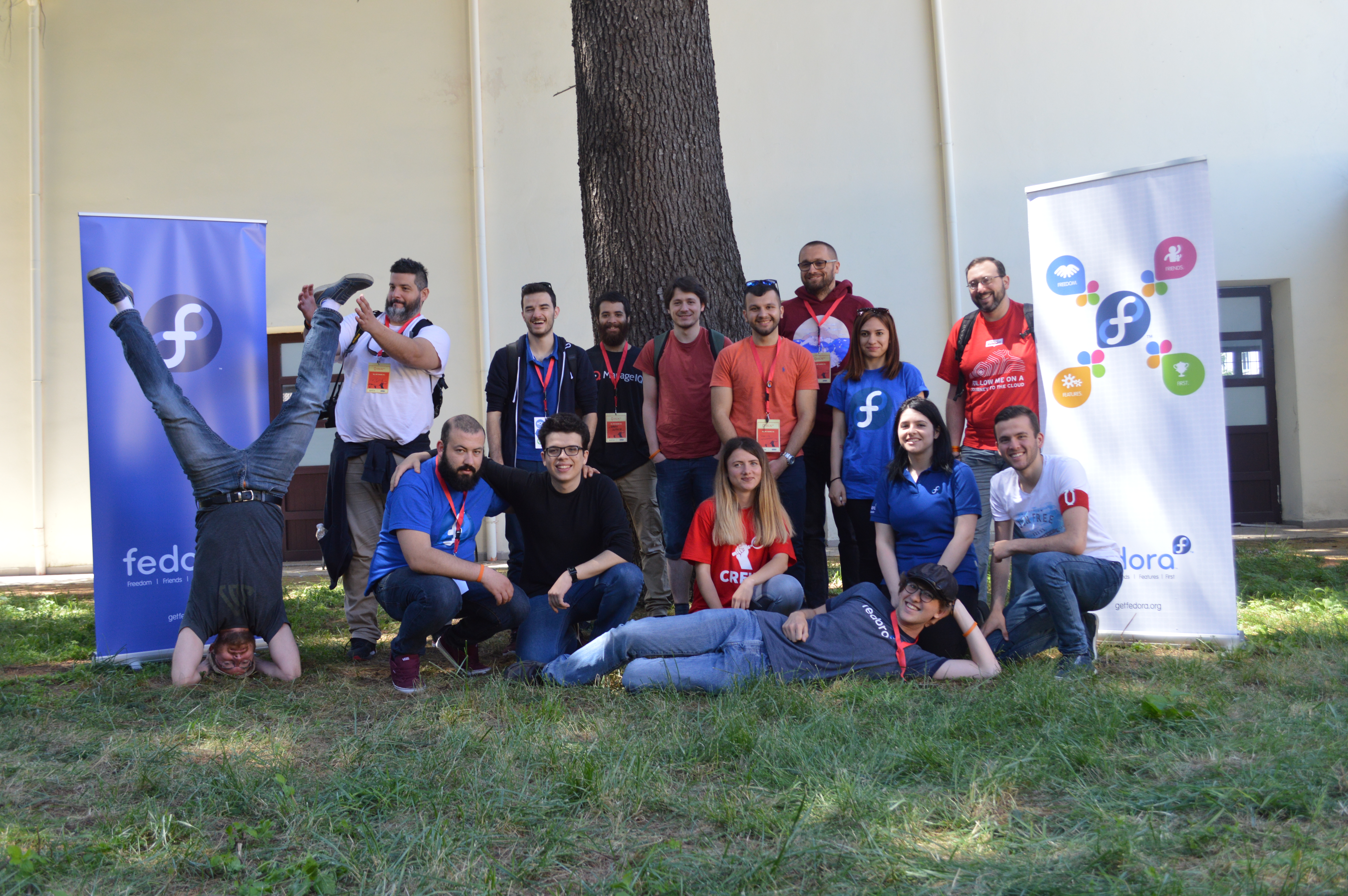 Fedora Project community meet-up in Tirana, Albania for Open Labs Hackerspace&rsquo;s OSCAL 2017