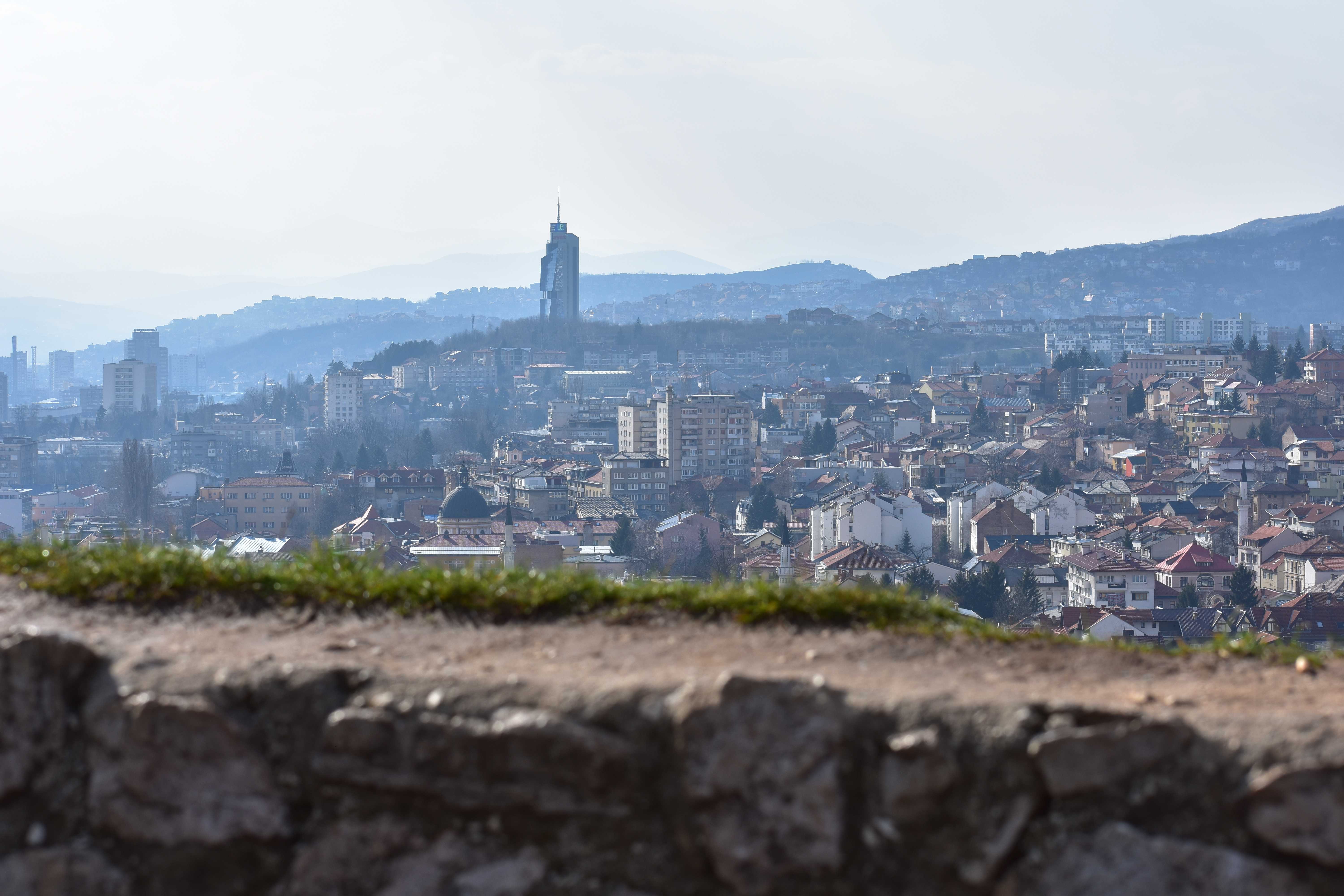 Taken from the Yellow Bastion in Sarajevo. I could get lost in this view forever.