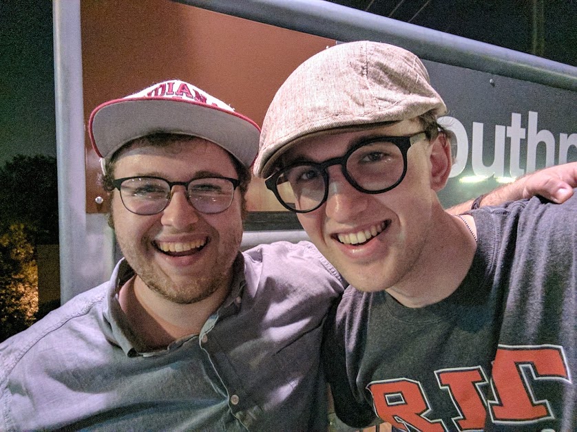 When old friends come to visit. Hi Matt!