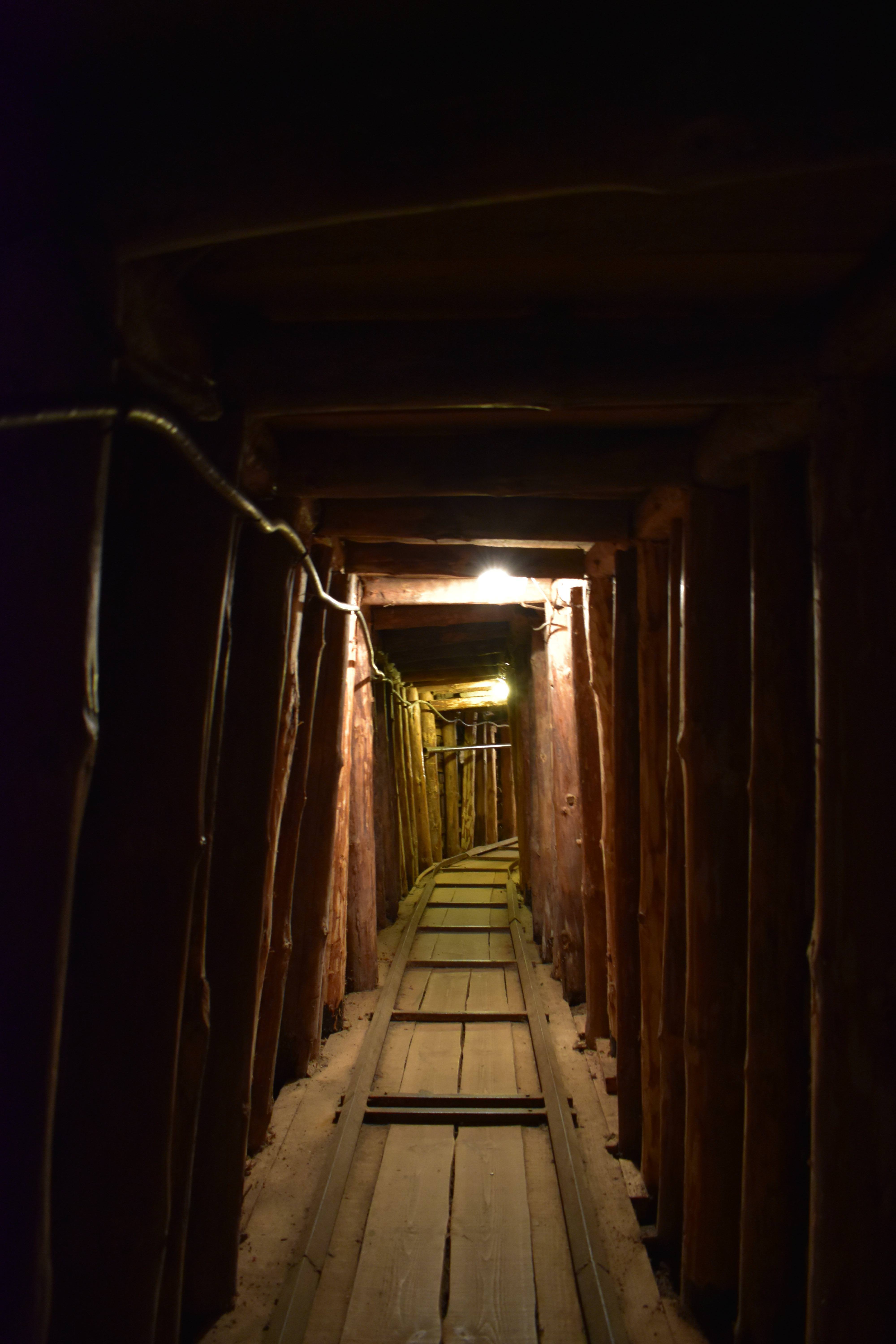 Inside of the Tunnel of Sarajevo. It was so quiet I could hear myself breathe. This was a grounding experience.