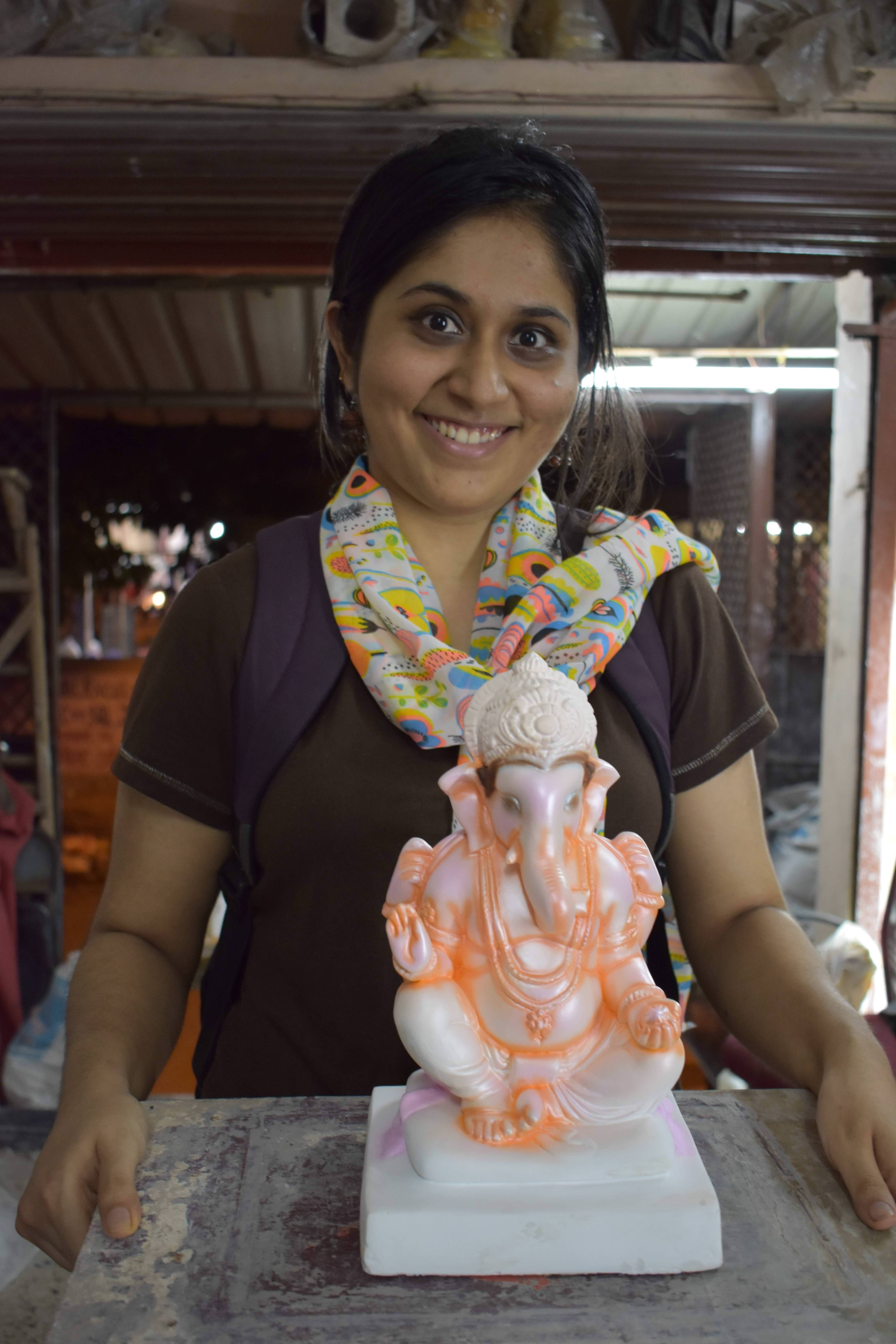 Witnessing a tradition on my final day in Mumbai.