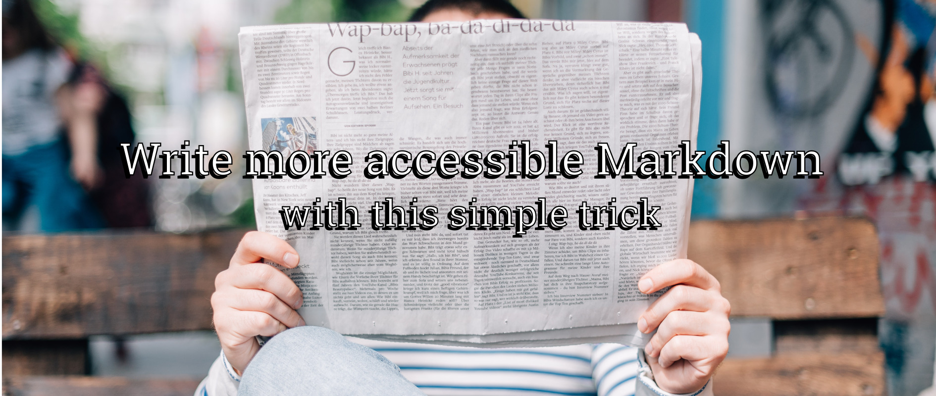 Write more accessible Markdown images with this one simple trick