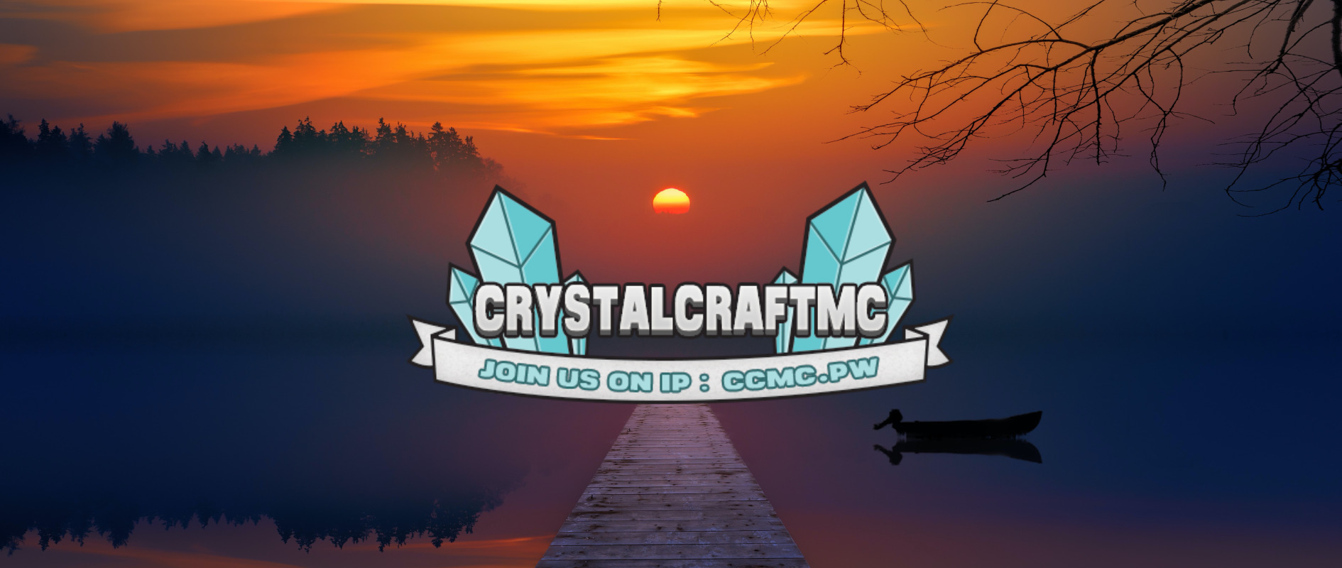 CrystalCraftMC forums sunset