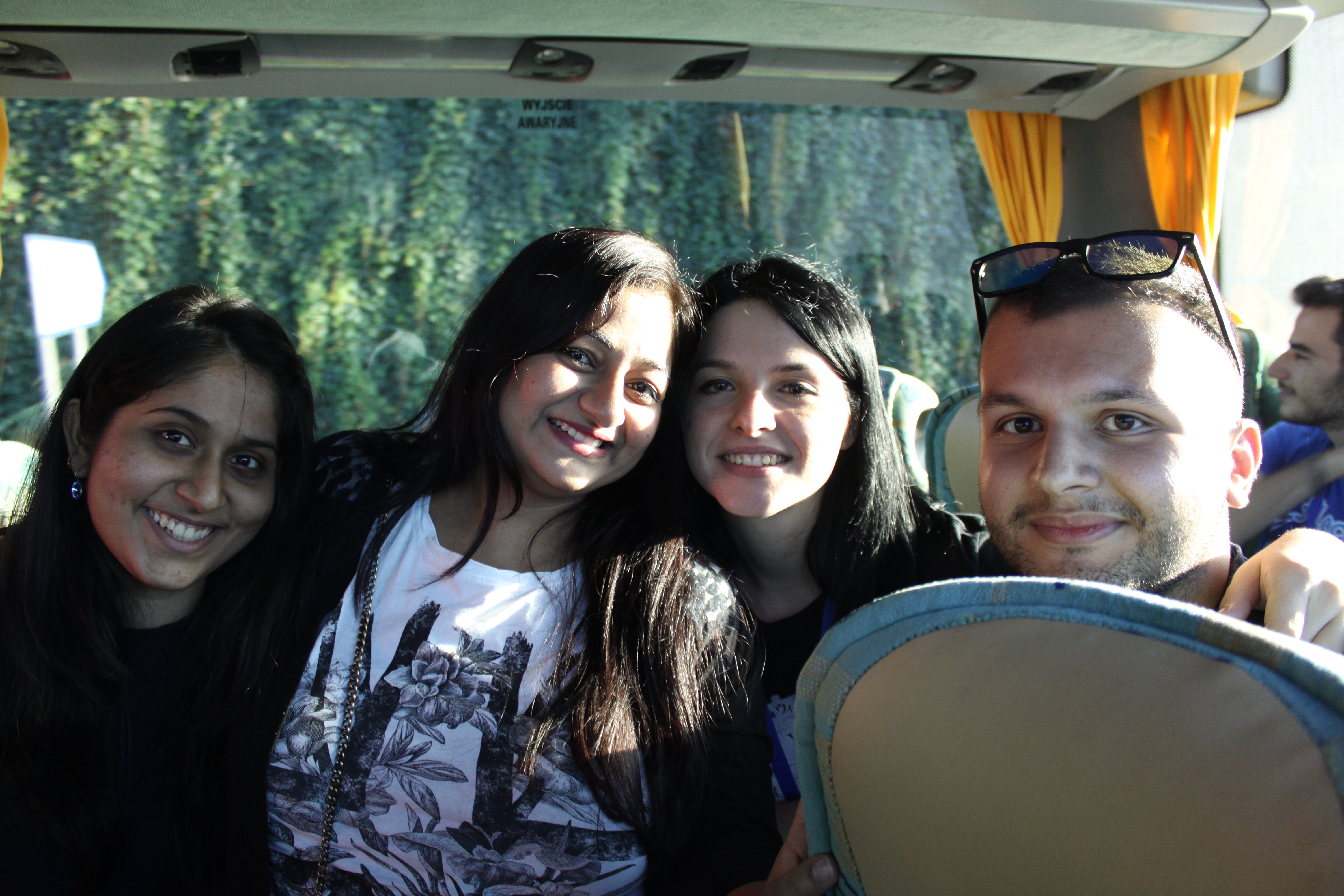 To Kraków for Flock with Bee, Amita, Jona, and Giannis